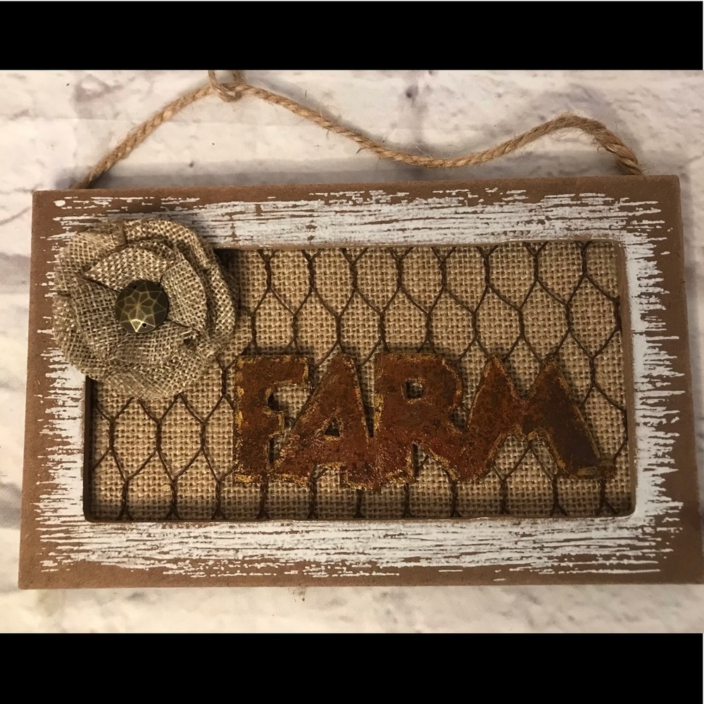 Farm House Sign